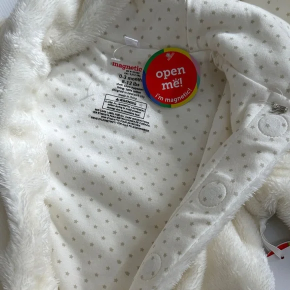 Magnetic Me Soft Cream Footie - Picture 5 of 5